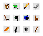 Inventory Items (GBC) - Conker's Pocket Tales