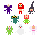 Half Cousins (Oi Katamari Damacy-Kun Sprites Extended) - Katamari Customs