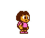 Dora (Super Mario Bros. 2 NES-Style) - Nickelodeon Customs
