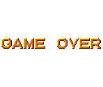 Game Over Screen - Alex Kidd in Shinobi World