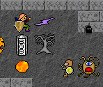 Graveyard Graphics Set - Zombie Castle