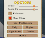 Options - Noah's Ark Deluxe