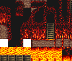 Molten Cave - Final Fantasy III (Pixel Remaster)