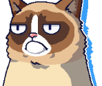 Title Screen - Grumpy Cat's Worst Game Ever