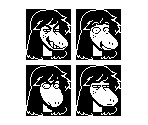 Susie (Dialogue Sprites, Early Chapter 2 Style, Expanded) - Deltarune Customs