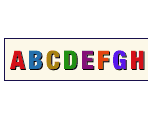 Letter/Number Strip - JumpStart Preschool (1995)