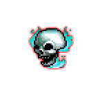 Burning Skull - Vampire Survivors