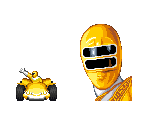 Yellow Ranger - Power Rangers Zeo: Battle Racers