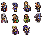 Mini Characters - Final Fantasy II