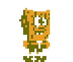 SpongeBob SquarePants (SMB1 NES-Style) - SpongeBob SquarePants Customs