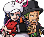 #4648 - Zoro & Robin - Jolly Halloween Party - One Piece: Treasure Cruise