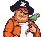 Painty The Pirate (Advance Wars GBA-Style) - SpongeBob SquarePants Customs