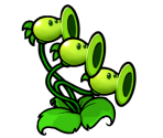 Threepeater - Plants vs. Zombies: Replanted