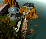 Myst Island Flyby - Myst: Masterpiece Edition