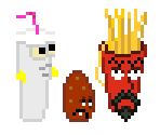 Playable Characters - Aqua Teen Hunger Force: Dead Evil