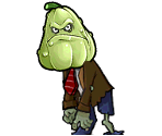 Squash Zombie - Plants vs. Zombies