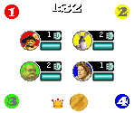 HUD, Crowns & Coins - Shrek SuperSlam