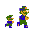 Luigi (Late NES Era-Style) - Mario Customs