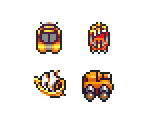 Vehicles - Final Fantasy IV (Pixel Remaster)