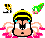 Insect Island Enemies - Bubble Bobble Also Featuring Rainbow Islands