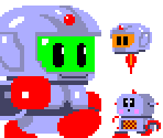 Robot Island Enemies - Bubble Bobble Also Featuring Rainbow Islands