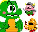 Dragon Island Enemies - Bubble Bobble Also Featuring Rainbow Islands