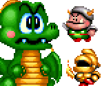 Dragon Island Enemies - Bubble Bobble Also Featuring Rainbow Islands