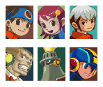 Portraits - Mega Man Battle Network