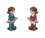 Ms. Mari & Ms. Yuri - Mega Man Battle Network