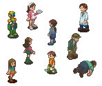 Unnamed NPCs - Mega Man Battle Network