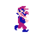 Waluigi (Super Mario Bros. NES-Style) - Mario Customs