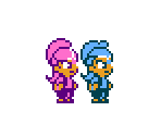 Shimmer and Shine (SMB2 NES-Style) - Nickelodeon Customs