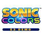 Wii E3 Title Screen - Sonic Colors Ultimate