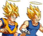 Super Saiyan Goku (Angel) & Super Saiyan Vegeta (Angel) - Dragon Ball Z Dokkan Battle