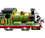 Percy (Alternative Software Style, Forwards) - Thomas the Tank Engine Customs