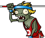Pole Vaulting Zombie