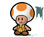 Wallpaper-Eating Toad - Nintendo VIP Den