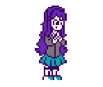 Yuri (Legend of the Lost Spatula NPC-style) - Doki Doki Literature Club! Customs