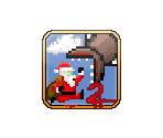 App Icon - Super Mega Worm Vs. Santa 2