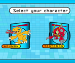 Character Select - Digimon: Quest to Save the Net