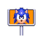 Signpost (Sonic and Super Sonic, Sonic 2 Nick Arcade Prototype, Sonic 3-Style) - Sonic the Hedgehog Customs