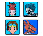 Dialogue Portraits - Digimon Adventure