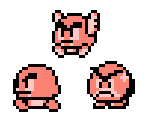 Goomba & Galoomba (Kirby's Adventure-style) - Mario Customs
