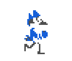 Mordecai (Super Mario Bros. NES-Style) - Cartoon Network Customs