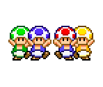 Toad (Super Mario World-Style) - Mario Customs