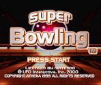 Title Screen - Super Bowling