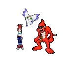 NPC/Enemy Overworld Sprites - Digimon Adventure