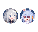 Dialogue Portraits - FUBUKI ～zero in on Holoearth～ HOLOLIVE ALTERNATIVE