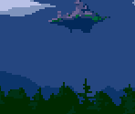 Falling Island Cutscene - Cave Story