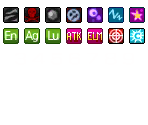 Status Effects, HUD & Fonts - Persona Q: Shadow of the Labyrinth